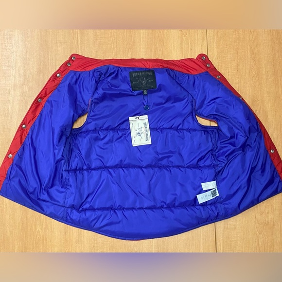 True Religion Red Puffer Vest - Picture 4 of 6